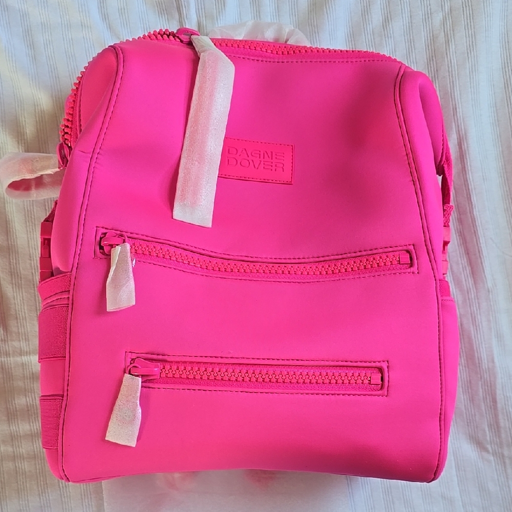 Dagne Dover Medium Indi Hottest Pink Backpack
